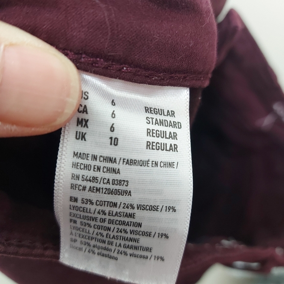 AE button fly jeggings - Picture 7 of 9